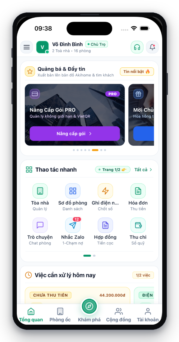 Akihome Mobile App